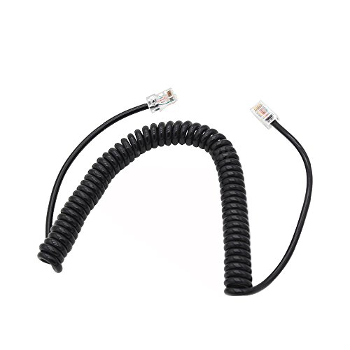 Semoic 8pin Microphone Cable Cord for Icom Mobile Radio Speaker Mic HM-98 HM-133 HM-133v HM-133s DTMF for IC-2200H IC-2800H/V8000 XQF