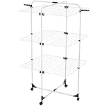 Vileda Level 3 Tendedero de Acero, Blanco, 74.5 x 7 x 127.5 cm