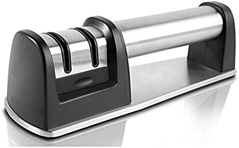 Bluehare Kitchen Knife Sharpener, Premium Two Stages Manual Knife Sharpener - Professional Chef's Choice