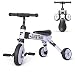 Produktbild besrey 2 in 1 Laufrad Kinder Laufrad Lauflernrad mit Pedal Dreirad Kinder Fahrrad Zusammenklappbar ab 12 Monaten bis 36 Monaten Weiß