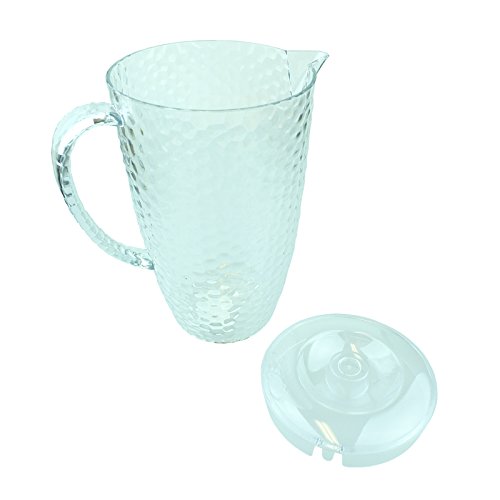 Bid Buy Direct® Premium Qualität Kunststoff Geschirr/serve-ware | nahezu unzerbrechlich | wiederverwendbar Qualität Reihe – Wein Kelche, Becher und Drink Krüge | Bruchsichere | transparent, elegant, sicher – BPA-frei. 2L Clear Jug - 4