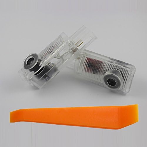 Welcome Light,Kahnsdy 1 pair LED Courtesy Lights Easy Installation Car Door Laser Projector Logo Ghost Shadow Lights for Benz R(W215)2006-2016/ML(W164)2005-2010/GL(X164)2006-2010 with Door Upholstery Remover (Benz R)