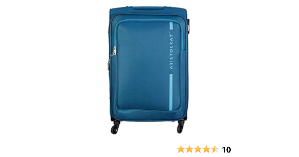 Buy Aristocrat Polyester 78 Cms Soft Trolley Bag Wqqqw Multicolored At Amazon In