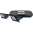 DC DECORIO- A UNIQUE PRODUCT RANGE Thug Life Sunglasses Pixel Gangsta Life Funny Novelty Shades