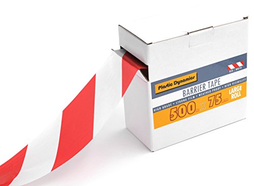 Plastic Dynamics® Absperrband 75 mm x 500 m