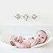 Puj Compact Infant Bathtime Basin Insert Flyte (White)