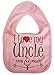 IiE, I love my Uncle this much, Unisex Feeding Bib, Pink