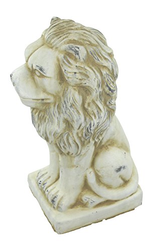 Deko Tier-Figur Löwe mittel creme - 4