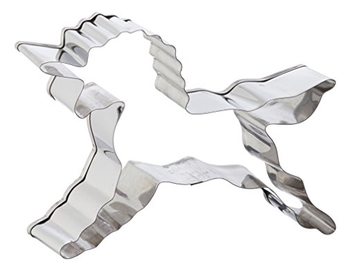 4 X Ausstechform Einhorn Edelstahl Im Blister Breite 10 Cm Pltzchen Backen Unicorn