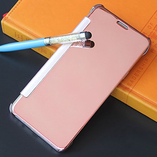 Aursen - Funda Samsung Galaxy S8 Plus Espejo Clear View Cover Case - Oro rosa reviews Aursen - Funda Samsung Galaxy S8 Plus Espejo Clear View Cover Case - Oro rosa