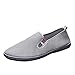 Produktbild Herren Slipper Sommer Stoff Segelschuhe flach Schuhe Low Bequem Atmungsaktiv Freizeit 39-44 Sunnyuk