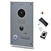 Produktbild Doorbird 202 - Drahtlose Türklingel + WLAN / WiFi / LAN Türklingel Video-Türsprechanlage mit App-Anbindung, Inputz-Version mit Edelstahlgehäuse, mit Android & iOS / iPhone smartphone app - DS6521