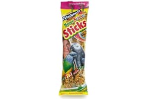 VITAKRAFT Vitakract Parrot Kracker Treat Sticks with Honey and Anise 2pk, Case of 5
