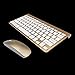 Produktbild JY 2,4 ghz ultradünne drahtlose Tastatur und Maus kombo mit USB empfänger Maus Tastatur für Apple pc