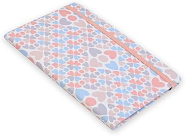 A5 Clover Heart Design Pastel Premium Quality Thick Journal in a Gift Box