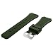 Produktbild Knowin Ersatz Armband für Samsung Galaxy Watch Fitness Tracker 46mm Twill Silikonarmband lederarmband für männer Frauen Herren Damen