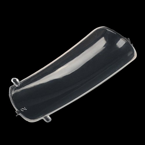 Nagel Kunst – TOOGOO(R)100 Stueck/ Set Falsche Nagel Dekoration duale Form Nagel System fuer UV Gel Acryl Nagel Kunst Mold spitzte Dekoration Transparent - 2