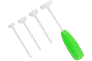 Hidyliu, set di 4 cavatappi per verdure e zucca amara sostituibile, strumento di scavo con testa sostituibile