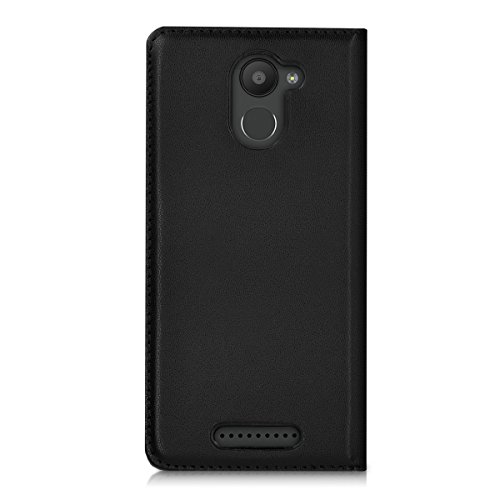 kwmobile Funda para bq Aquaris U Plus - Carcasa para m vil de Cuero sint tico - Case Plegable en Negro reviews kwmobile Funda para bq Aquaris U Plus - Carcasa para m vil de Cuero sint tico - Case Plegable en Negro