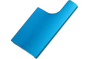 NovelGoal Wasserdichtes Gehäuse Schutzhülle Gehäuse Schloss Aluminium Schnappverschluss Kompatibel mit GoPro Hero 4 3+ Action Kamera Zubehör (Blau)