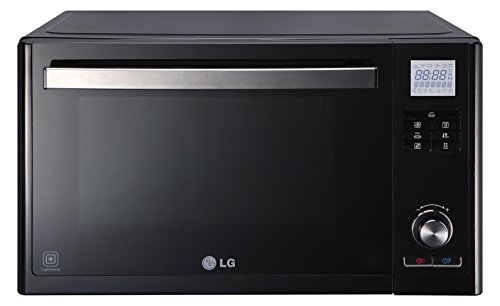 LG MJ 3281 CBS Mikrowelle (32 L, 900 W, Grillfunktion, Temperatur-Stabilisator, Quarz Grill) schwarz