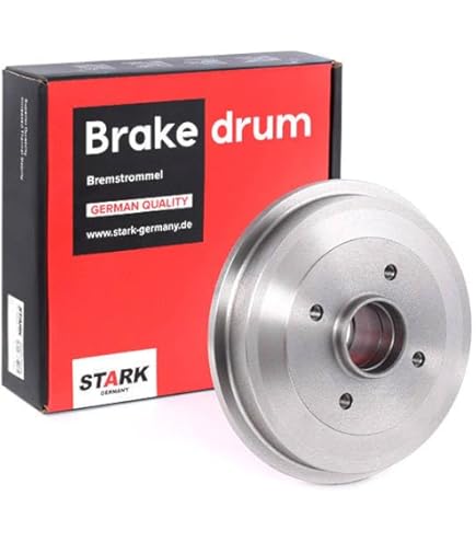 Tambour De Frein Arrière RIDEX 123B0086 - Compatible ISUZU D-Max I - Paire De 2 Pièces - Remplacement Frein à Tambour - 12