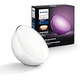 Philips Hue White and Color Ambiance, Lampada Portatile Smart Hue Go, Bluetooth, Dimmerabile, 6W, Bianco, Versione 2018