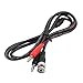 Produktbild sourcingmap® BNC außer zu doppel 4mm Banana Stecker Test Prüfspitze Kabel 1,5 M 5ft