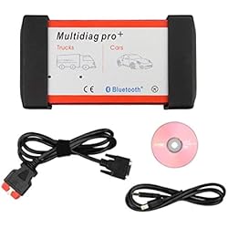 Peanutaoc Herramienta de diagnóstico OBD, Multidiag Pro + Escáner de diagnóstico Profesional, Equipo de diagnóstico Completo para Camiones de vehículos automotores