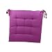 Produktbild Rally Fashion Stella Stuhlkissen Pink 40 x 40 x 4 cm Sitzpolster Kissen Sitzkissen mit Bändern Sitzpolster 130713-16