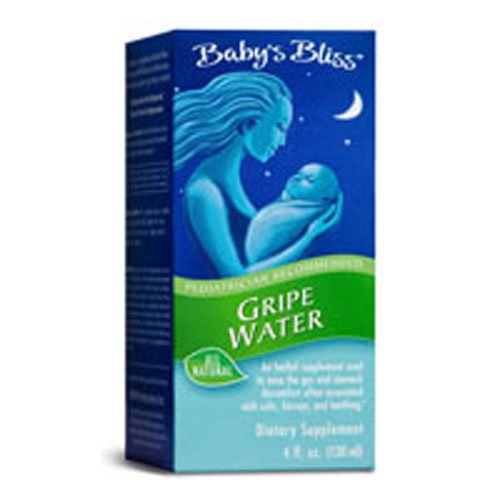 Mommy's Bliss Mommys dicha Gripe agua, de 4 onzas - 3 por caja.