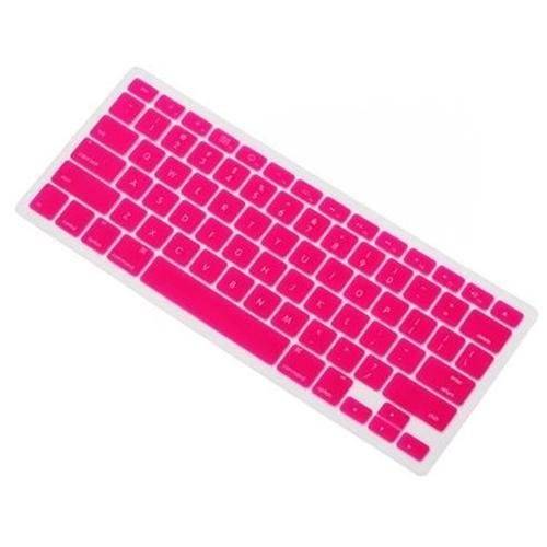 2010kharido Silicone Compact Keyboard Skin Guard Cover Apple Macbook 12" With Retina Display Pink