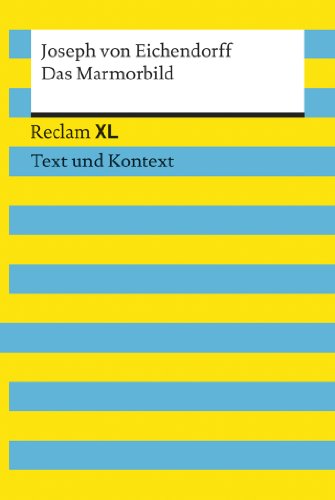 Couverture du livre de Das Marmorbild: Reclam XL – Text und Kontext (German Edition)