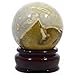 Excel Rare Leopardite Jasper Rhyolite Sphere "Leopardskin" Quartz Ball Metaphysical Healing Crystal Mineral Reiki Leopard Stone Ball RS.1500.00