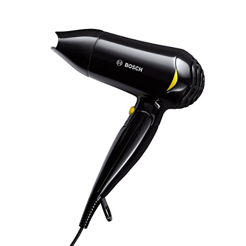 Bosch PHD1151 Haartrockner Style to Go,1200 Watt, schwarz/lemon - 3