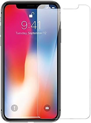 Kula iPhone X Tempered Glass Screen Protector - Shield, Guard & Protect Phone From Crash & Scratch - Anti Smudge, Fingerprint Resistant, Shatter Proof