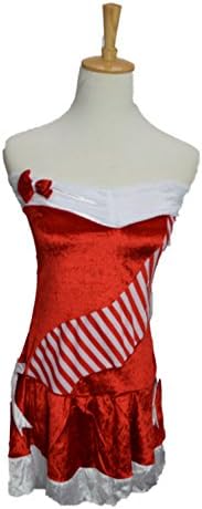 Christmas Sexy Ladies Mrs Santa Claus Costume Suit Womens Fancy Dress Party (Design 2)