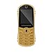 Produktbild Y56 Block-Handy Outdoor Dual SIM GSM Mobiltelefon Persönlichkeit Kinder Sport Auto Handy Student Kleine Bluetooth MP3 Handy Kamera Dual-SIM-Karten GSM Handy (Gold)