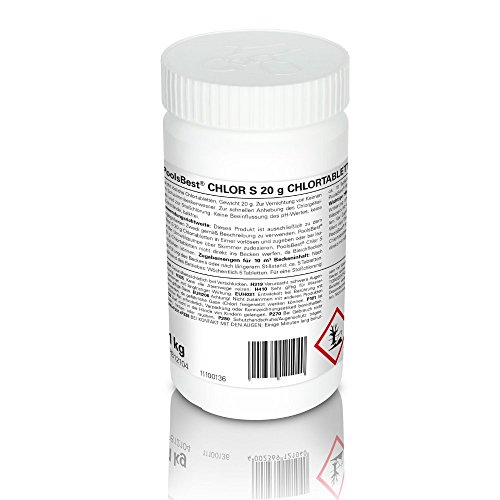 1 Kg – PoolsBest® Chlortabs S 20g – schnelllöslich - 2