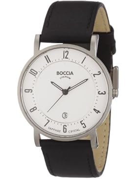 Boccia Herren-Armbanduhr Mit Lederarmband Trend 3533-03