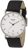 Boccia Herrenuhr Analog Quarz mit Lederarmband – 3533-03
