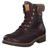 Damen Stiefel, Winterstiefel, Farbe: Rot (Bordeaux), Damen-Schuhe