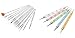Produktbild JZK® 20 x Professional Nail Art Pinsel Set Gel Nailart Stift Set Künstlerpinsel Nagel Kunst Werkzeug Dottings Tool Swirl Tool zum Nagelkunst Dotting Spot Swirl (20 x Nail Art Set)