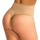  Kiwi-Rata Fajas Tanga Invisible Bragas Reductora Braguitas Moldeadoras Calzones Elástico de Adelgazante Control de Vientre sin Costuras Lencería Briefs Shapewear Panty Lingerie para Mujer