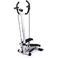 Meneflix 2-in-1 Twist Stepper with Power Cord, Swing Stepper and Side Stepper for Beginners and Advanced Users, Up and Down Stepper with Display