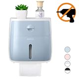 fabrica de papel higienico azul ✯ Amplia Aplicación: Apto para superficies lisas como azulejos de cerámica, vidrio, etc. Perfectamente compatible con rollo de papel sólido hueco de papel de cocina y papel de seda. Ideal para su uso en dormitorios, baños, salas de estudio, cocinas y armarios, etc.