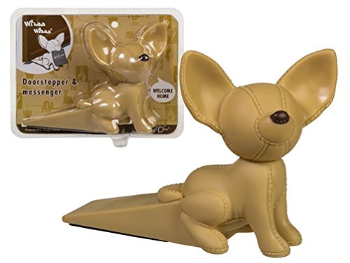 Türstopper Türkeil & Memohalter 'Chihuahua' creme