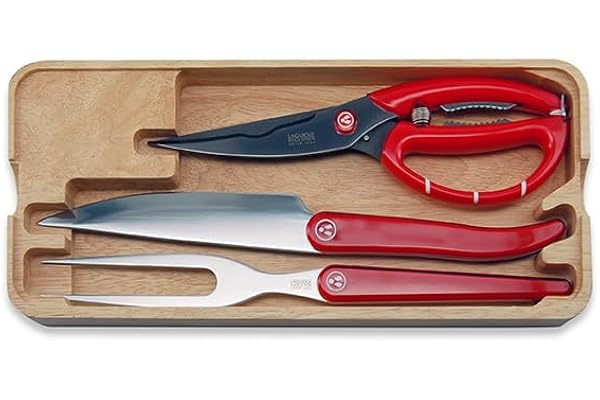 Coffret de service à découper - Collection Acidulé Rouge