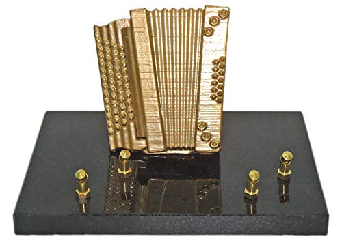 FGS Plaque funéraire Musique Accordéon