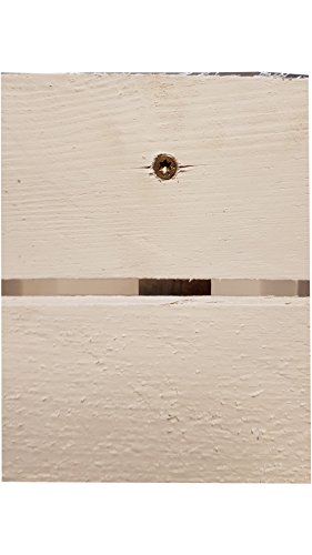 Massive NEUE geflammte Kiste als Schuh- und Bücherregal +++ Obstkiste mit Zwischenbrett +++ Einzeln / 2er SET von BLUMENKÜBELXXL© (Geflammt Quer 2er SET) - 5